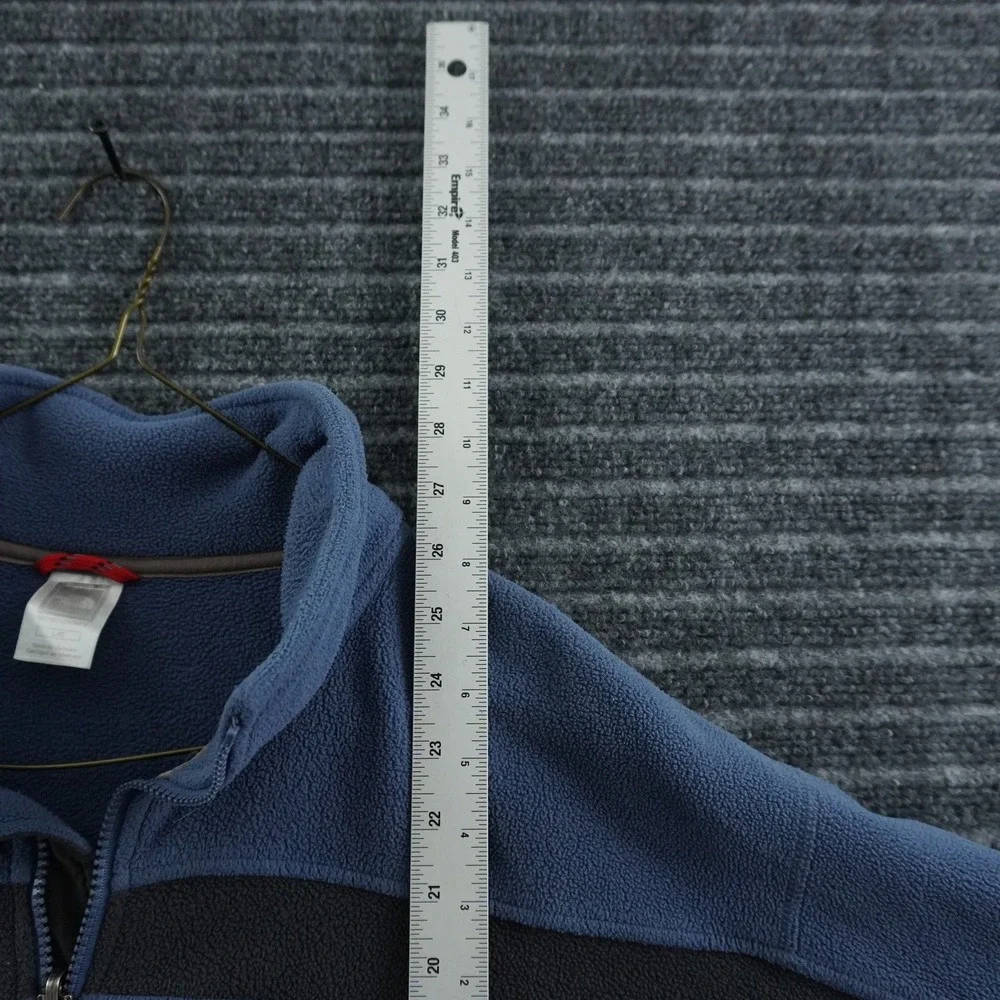 The North Face Fleece Jacket Mens L Blue Y2K TKA 200 Colorblock